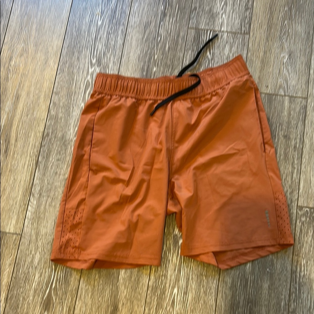 Mens rust shorts size S